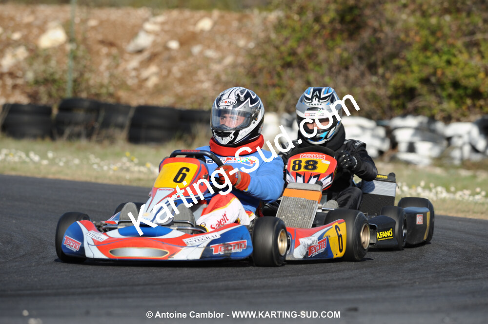 08/11/2009 : 5ème manche du Championnat du Sud 2009 à Ganges (photos Antoine Camblor) 2009 — karting