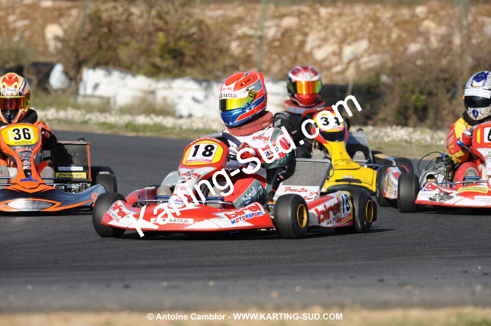 08/11/2009 : 5ème manche du Championnat du Sud 2009 à Ganges (photos Antoine Camblor) 2009 — karting
