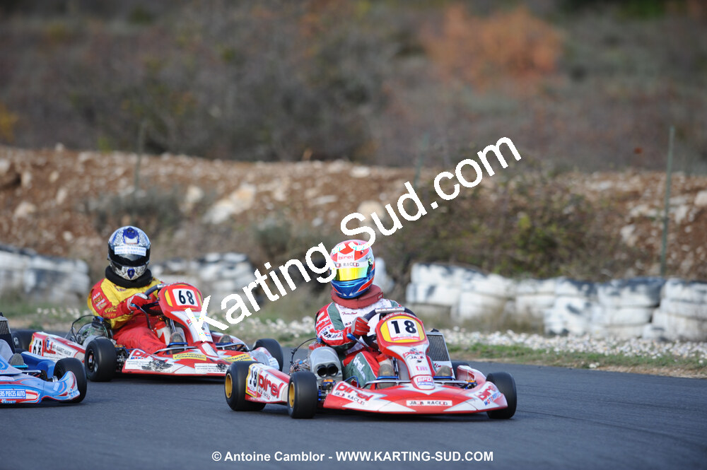 08/11/2009 : 5ème manche du Championnat du Sud 2009 à Ganges (photos Antoine Camblor) 2009 — karting