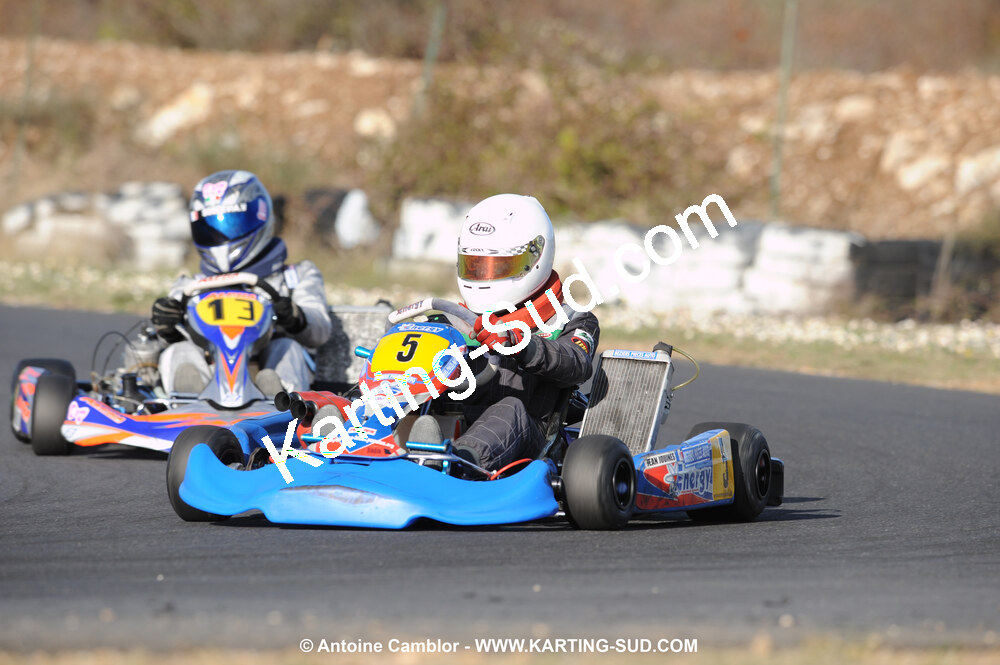 08/11/2009 : 5ème manche du Championnat du Sud 2009 à Ganges (photos Antoine Camblor) 2009 — karting