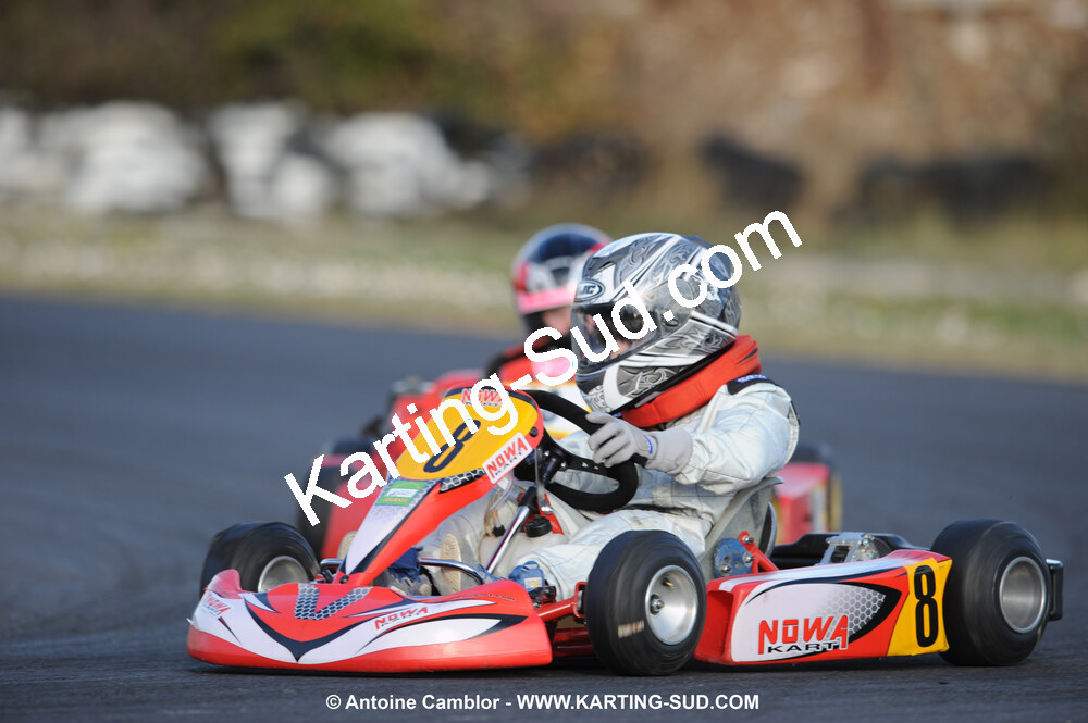 08/11/2009 : 5ème manche du Championnat du Sud 2009 à Ganges (photos Antoine Camblor) 2009 — karting