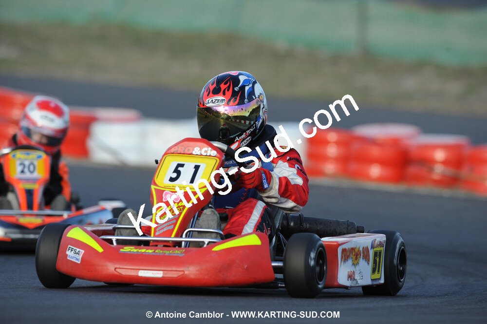 08/11/2009 : 5ème manche du Championnat du Sud 2009 à Ganges (photos Antoine Camblor) 2009 — karting