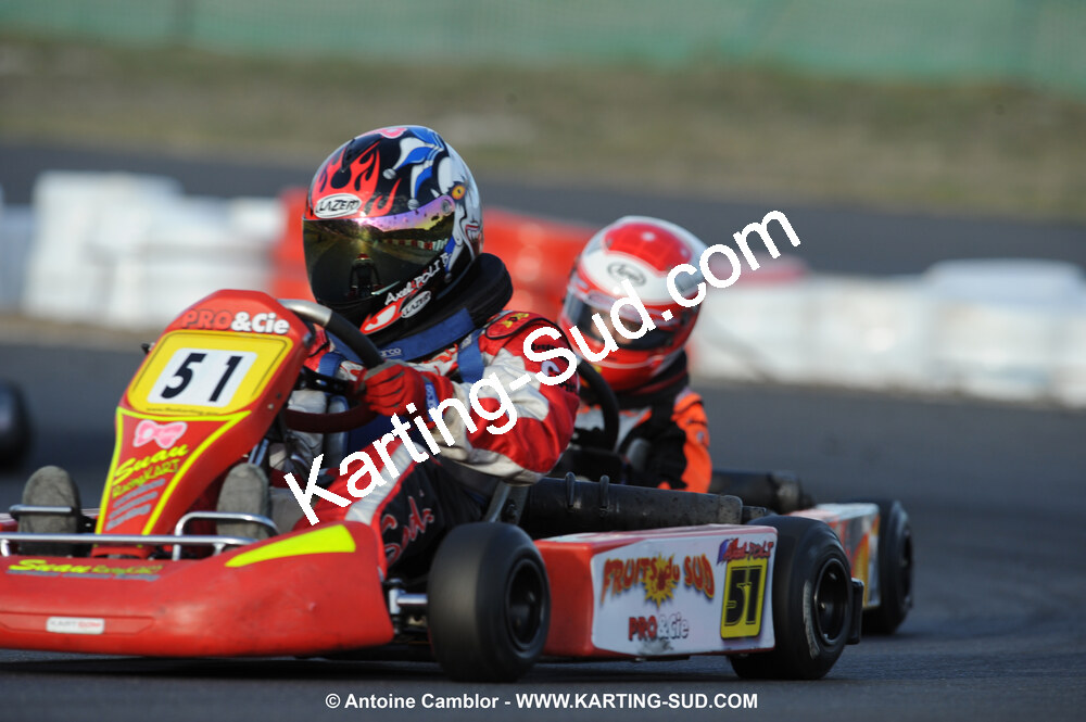 08/11/2009 : 5ème manche du Championnat du Sud 2009 à Ganges (photos Antoine Camblor) 2009 — karting