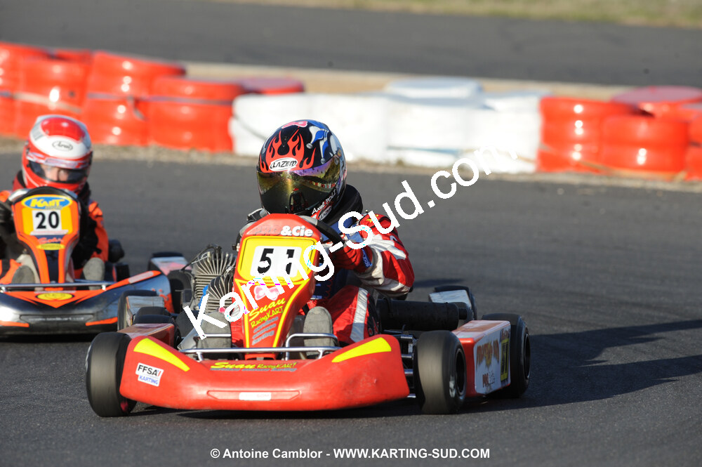 08/11/2009 : 5ème manche du Championnat du Sud 2009 à Ganges (photos Antoine Camblor) 2009 — karting