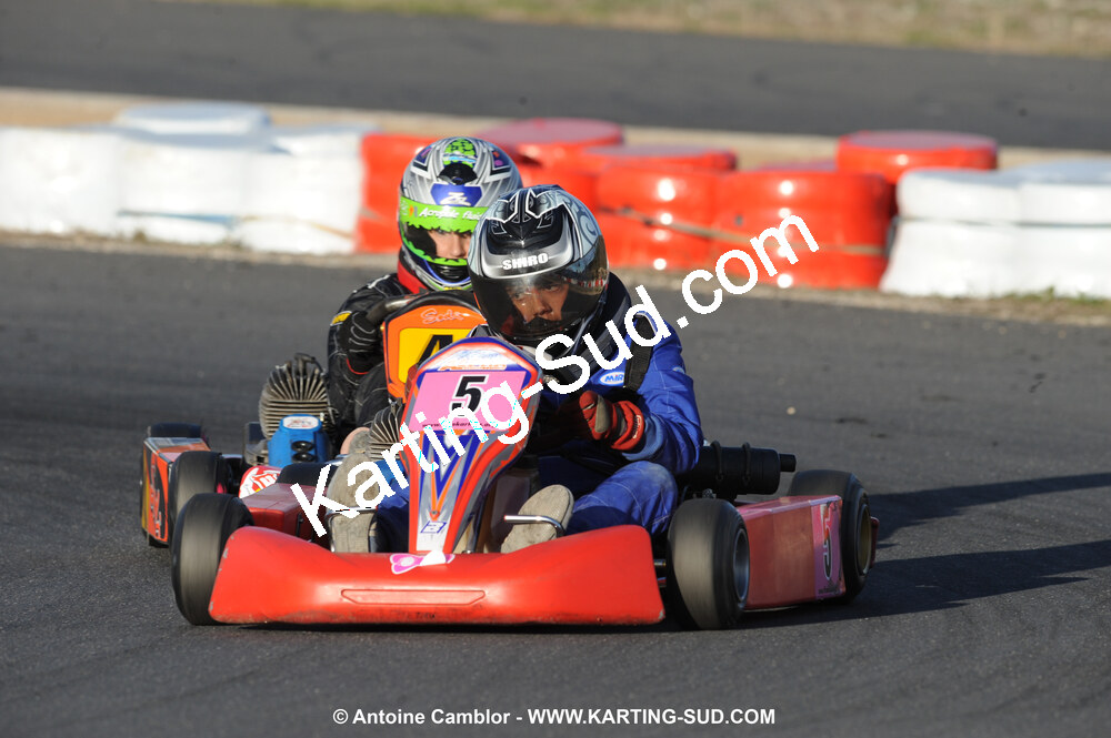 08/11/2009 : 5ème manche du Championnat du Sud 2009 à Ganges (photos Antoine Camblor) 2009 — karting