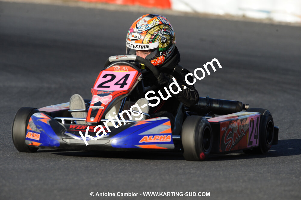 08/11/2009 : 5ème manche du Championnat du Sud 2009 à Ganges (photos Antoine Camblor) 2009 — karting
