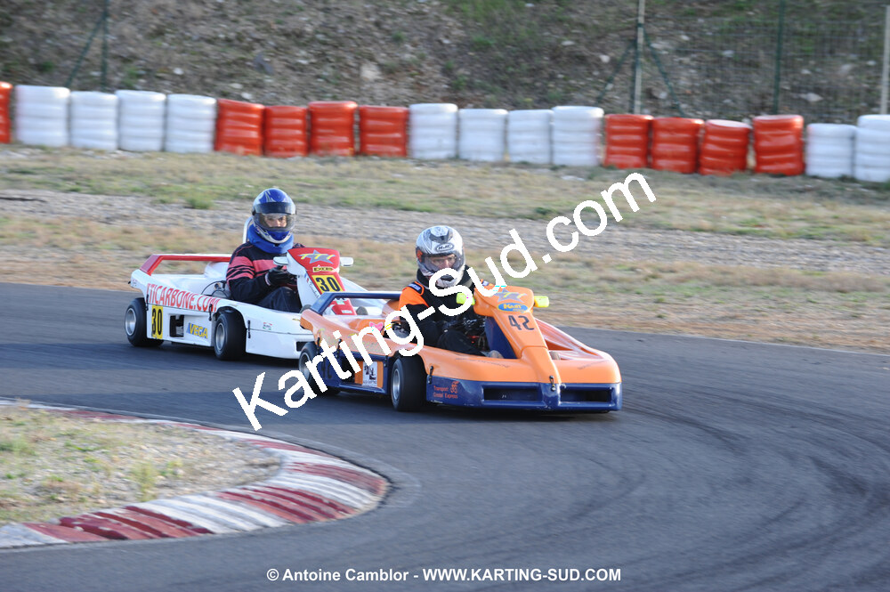 08/11/2009 : 5ème manche du Championnat du Sud 2009 à Ganges (photos Antoine Camblor) 2009 — karting