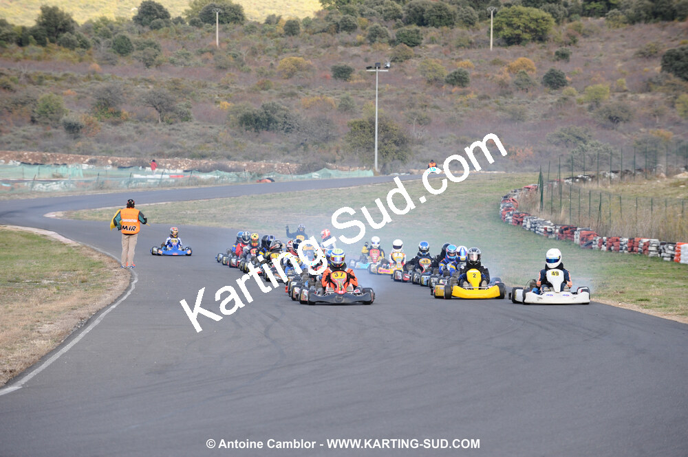 08/11/2009 : 5ème manche du Championnat du Sud 2009 à Ganges (photos Antoine Camblor) 2009 — karting