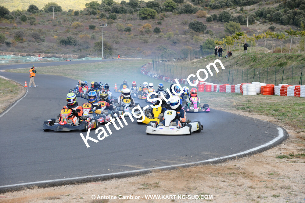 08/11/2009 : 5ème manche du Championnat du Sud 2009 à Ganges (photos Antoine Camblor) 2009 — karting