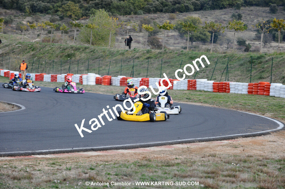 08/11/2009 : 5ème manche du Championnat du Sud 2009 à Ganges (photos Antoine Camblor) 2009 — karting