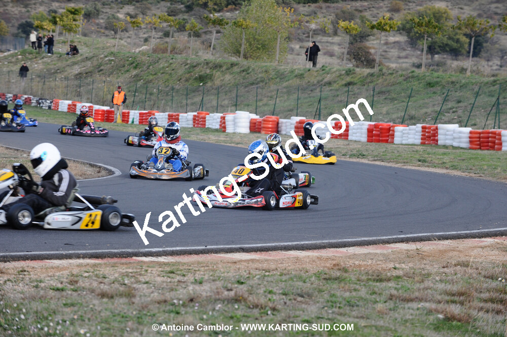 08/11/2009 : 5ème manche du Championnat du Sud 2009 à Ganges (photos Antoine Camblor) 2009 — karting