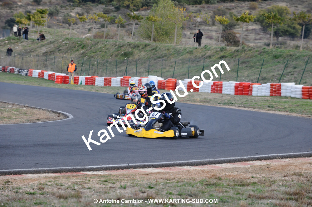 08/11/2009 : 5ème manche du Championnat du Sud 2009 à Ganges (photos Antoine Camblor) 2009 — karting