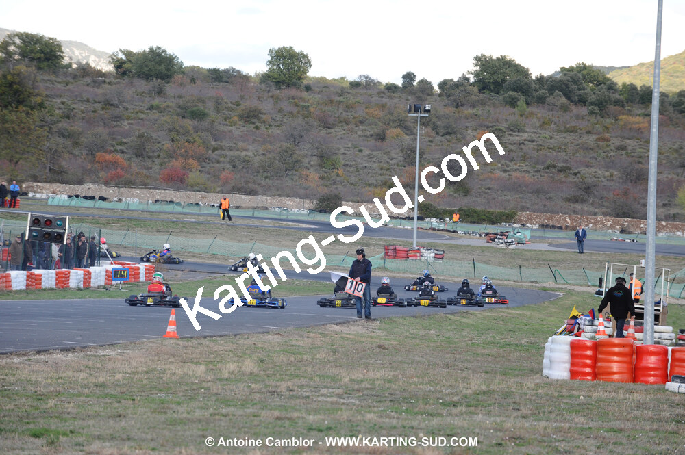 08/11/2009 : 5ème manche du Championnat du Sud 2009 à Ganges (photos Antoine Camblor) 2009 — karting