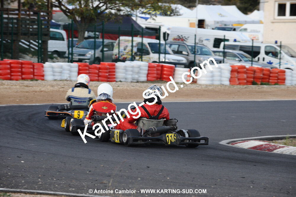 08/11/2009 : 5ème manche du Championnat du Sud 2009 à Ganges (photos Antoine Camblor) 2009 — karting
