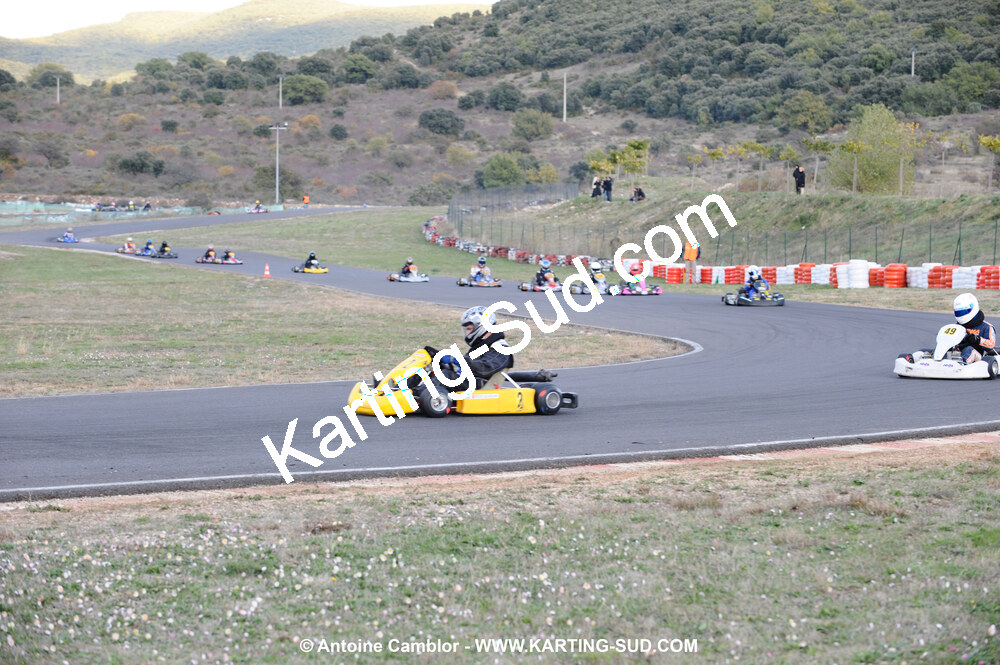 08/11/2009 : 5ème manche du Championnat du Sud 2009 à Ganges (photos Antoine Camblor) 2009 — karting