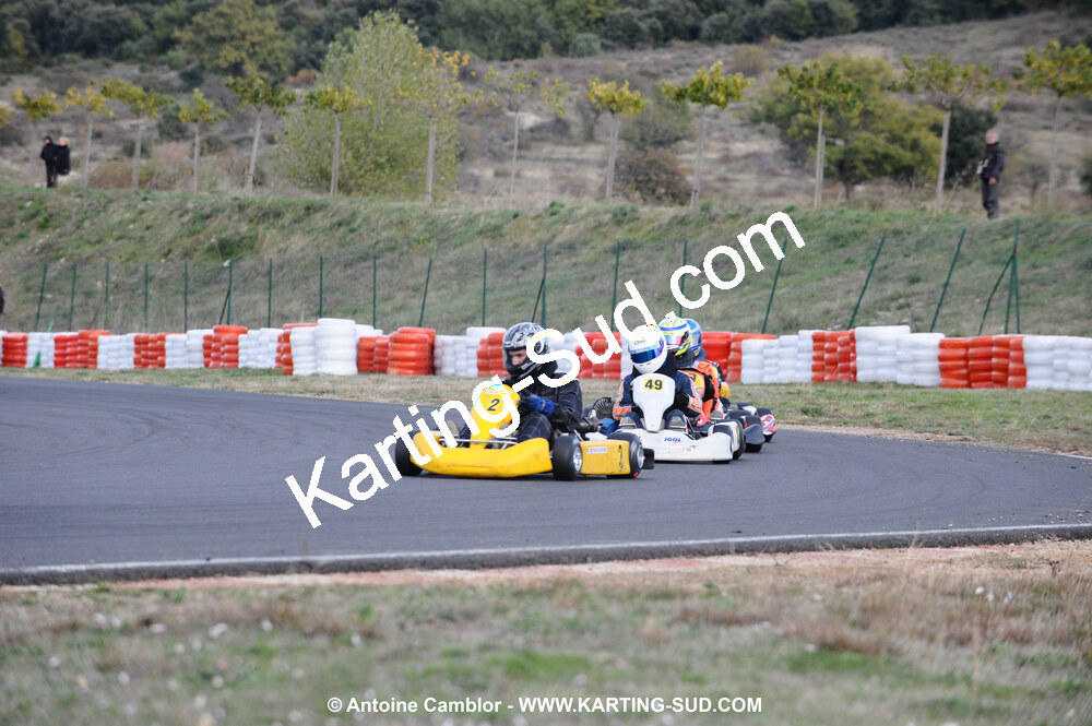 08/11/2009 : 5ème manche du Championnat du Sud 2009 à Ganges (photos Antoine Camblor) 2009 — karting