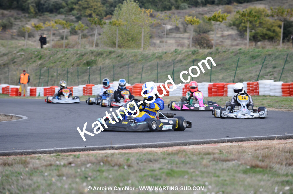 08/11/2009 : 5ème manche du Championnat du Sud 2009 à Ganges (photos Antoine Camblor) 2009 — karting
