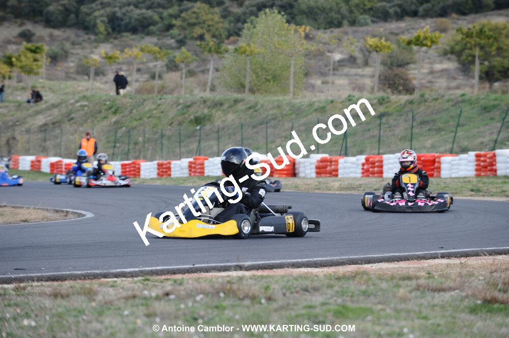 08/11/2009 : 5ème manche du Championnat du Sud 2009 à Ganges (photos Antoine Camblor) 2009 — karting