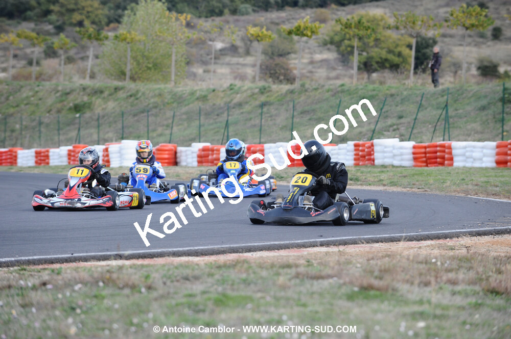 08/11/2009 : 5ème manche du Championnat du Sud 2009 à Ganges (photos Antoine Camblor) 2009 — karting