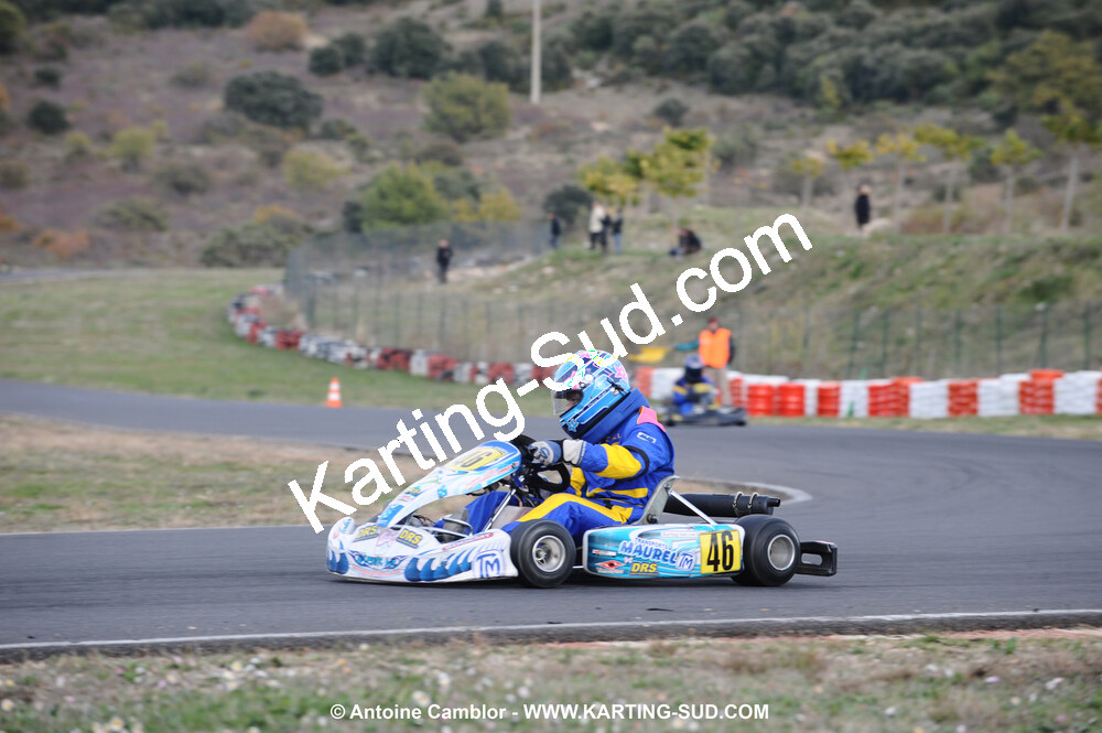 08/11/2009 : 5ème manche du Championnat du Sud 2009 à Ganges (photos Antoine Camblor) 2009 — karting