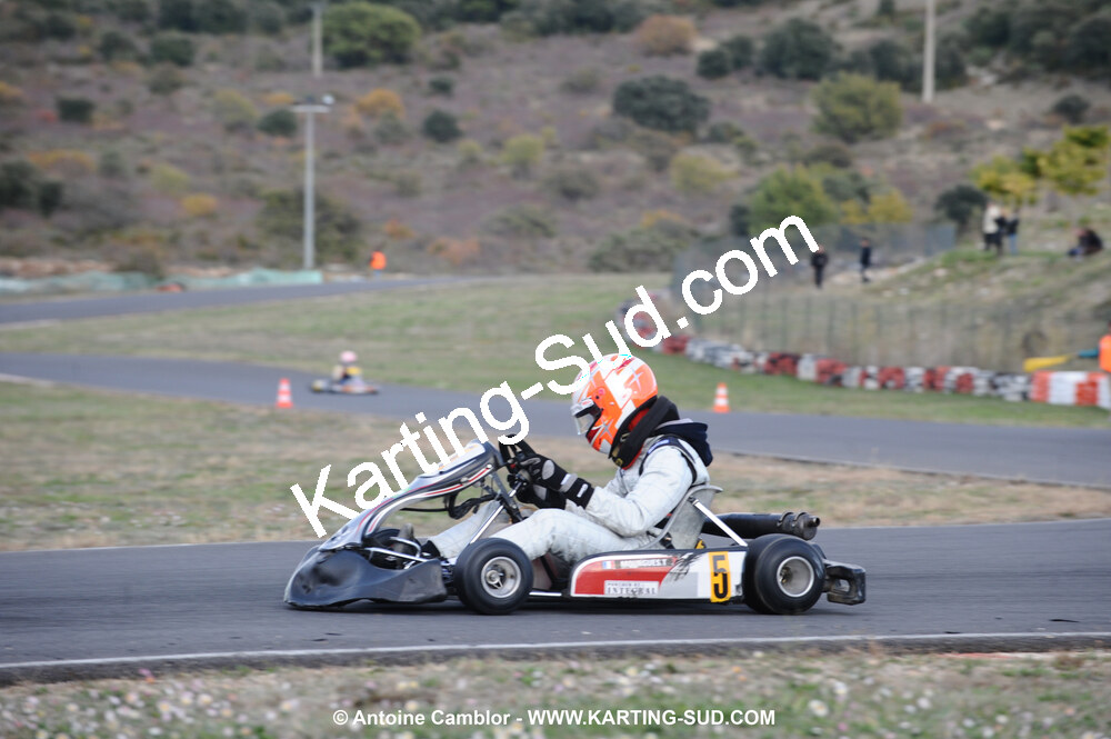 08/11/2009 : 5ème manche du Championnat du Sud 2009 à Ganges (photos Antoine Camblor) 2009 — karting