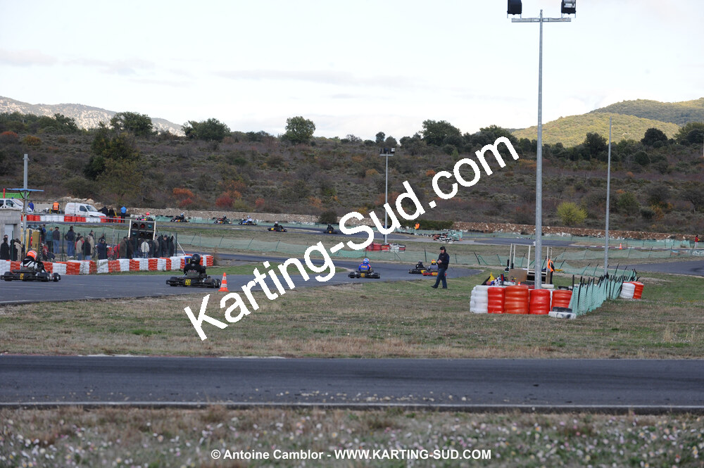08/11/2009 : 5ème manche du Championnat du Sud 2009 à Ganges (photos Antoine Camblor) 2009 — karting