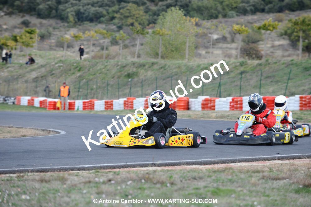 08/11/2009 : 5ème manche du Championnat du Sud 2009 à Ganges (photos Antoine Camblor) 2009 — karting