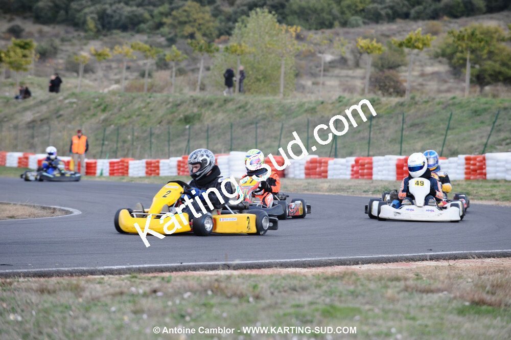 08/11/2009 : 5ème manche du Championnat du Sud 2009 à Ganges (photos Antoine Camblor) 2009 — karting