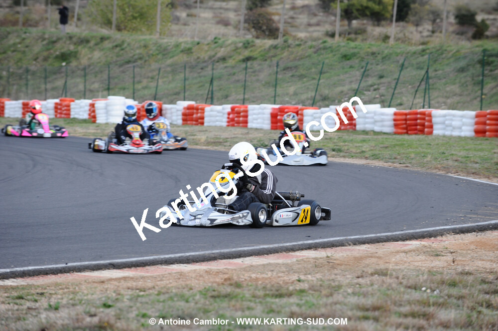 08/11/2009 : 5ème manche du Championnat du Sud 2009 à Ganges (photos Antoine Camblor) 2009 — karting
