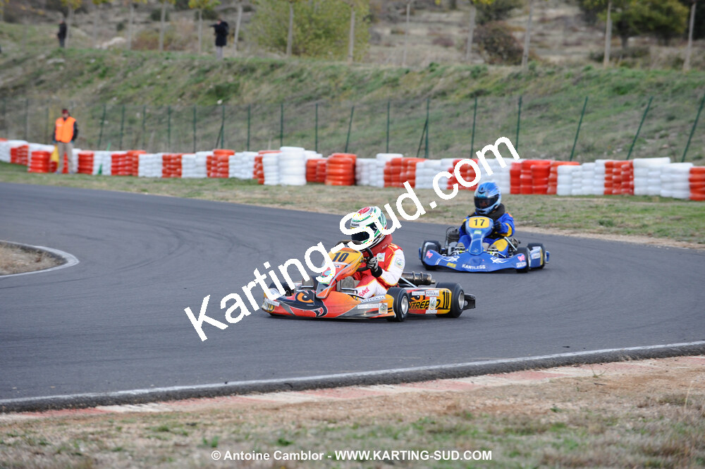 08/11/2009 : 5ème manche du Championnat du Sud 2009 à Ganges (photos Antoine Camblor) 2009 — karting