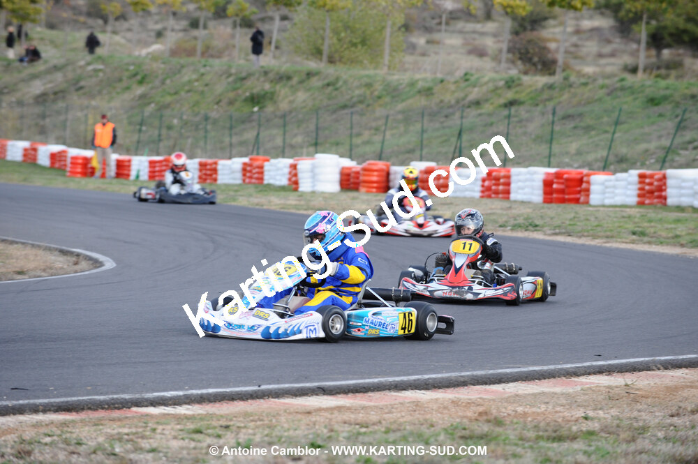 08/11/2009 : 5ème manche du Championnat du Sud 2009 à Ganges (photos Antoine Camblor) 2009 — karting