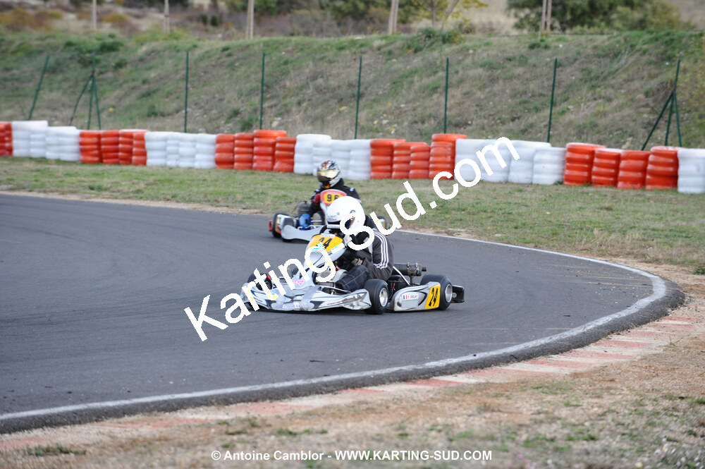 08/11/2009 : 5ème manche du Championnat du Sud 2009 à Ganges (photos Antoine Camblor) 2009 — karting