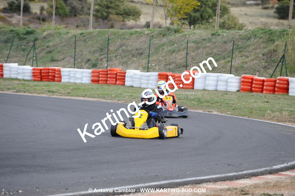 08/11/2009 : 5ème manche du Championnat du Sud 2009 à Ganges (photos Antoine Camblor) 2009 — karting