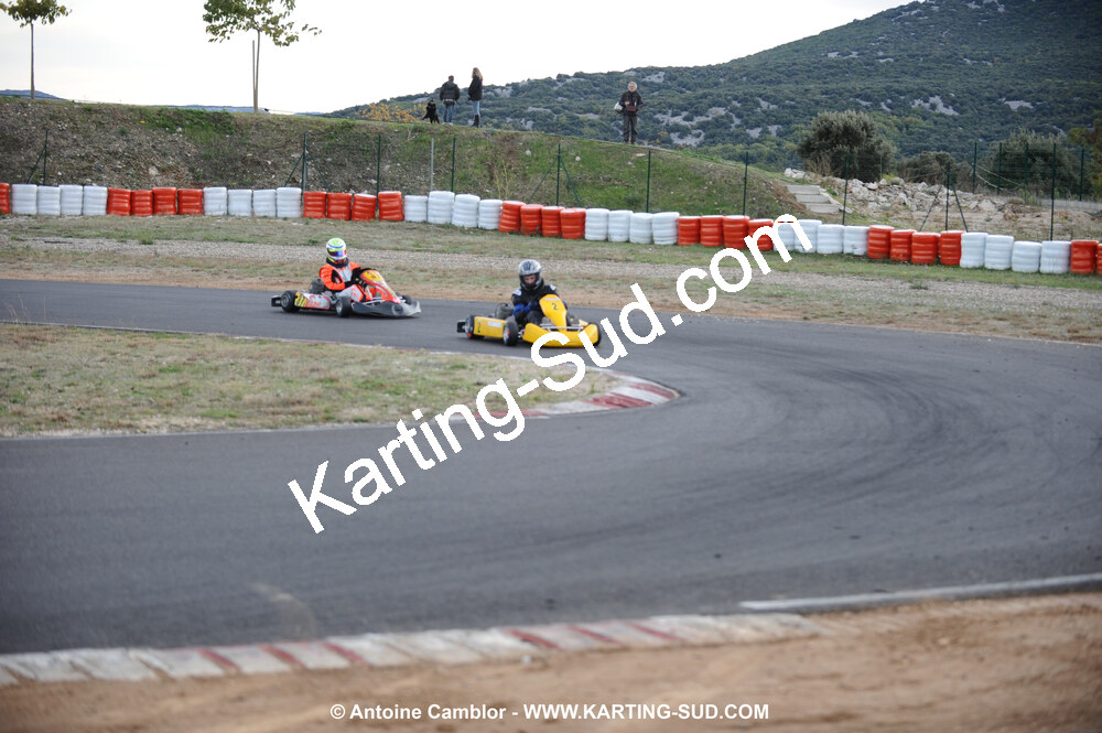 08/11/2009 : 5ème manche du Championnat du Sud 2009 à Ganges (photos Antoine Camblor) 2009 — karting