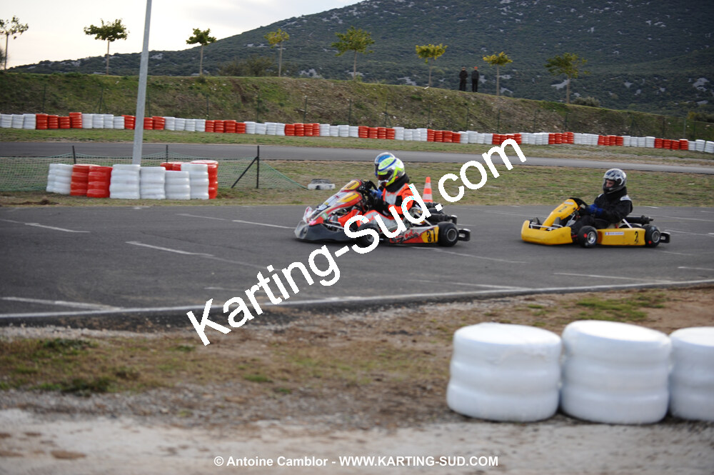 08/11/2009 : 5ème manche du Championnat du Sud 2009 à Ganges (photos Antoine Camblor) 2009 — karting