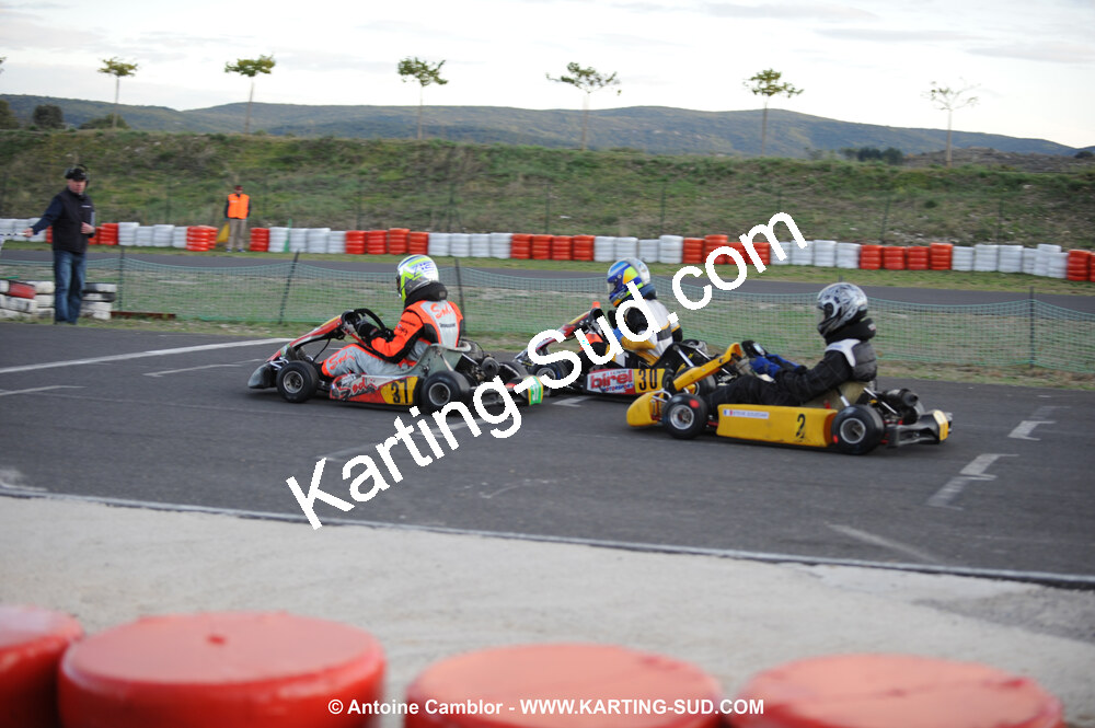 08/11/2009 : 5ème manche du Championnat du Sud 2009 à Ganges (photos Antoine Camblor) 2009 — karting