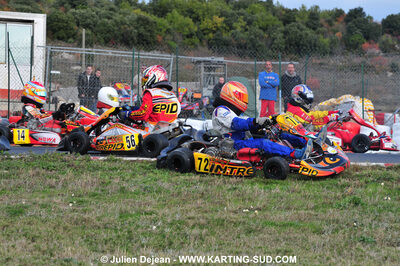 08/11/2009 : 5ème manche du Championnat du Sud 2009 à Ganges (photos Julien Dejean) 2009 — karting