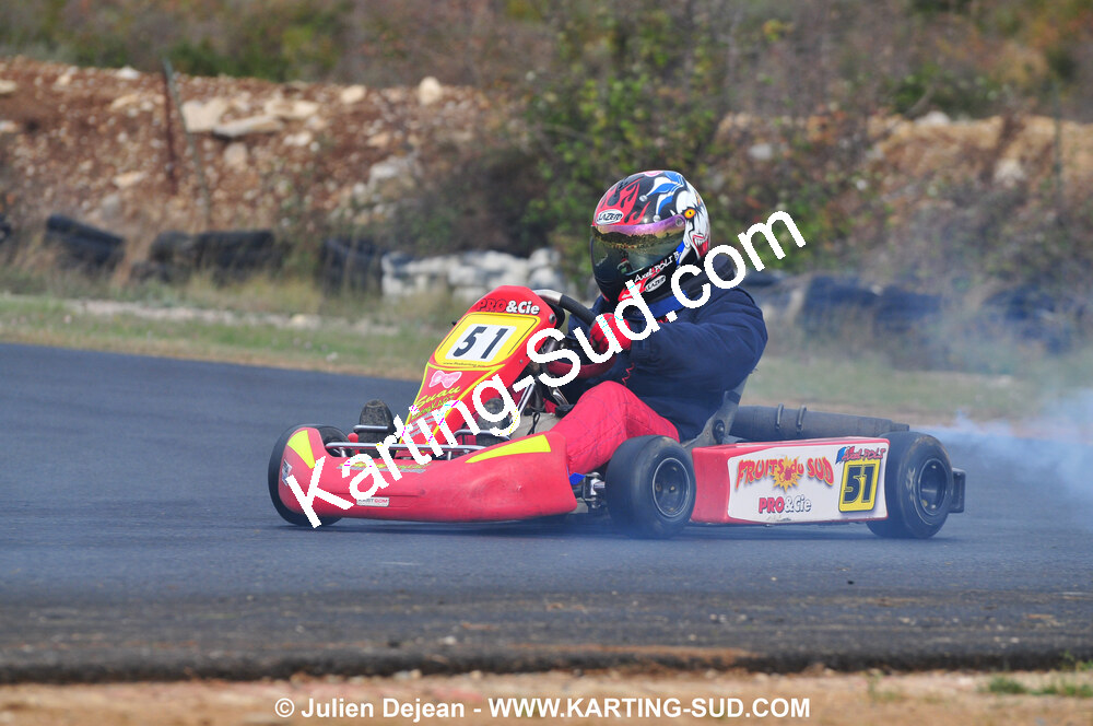 08/11/2009 : 5ème manche du Championnat du Sud 2009 à Ganges (photos Julien Dejean) 2009 — karting