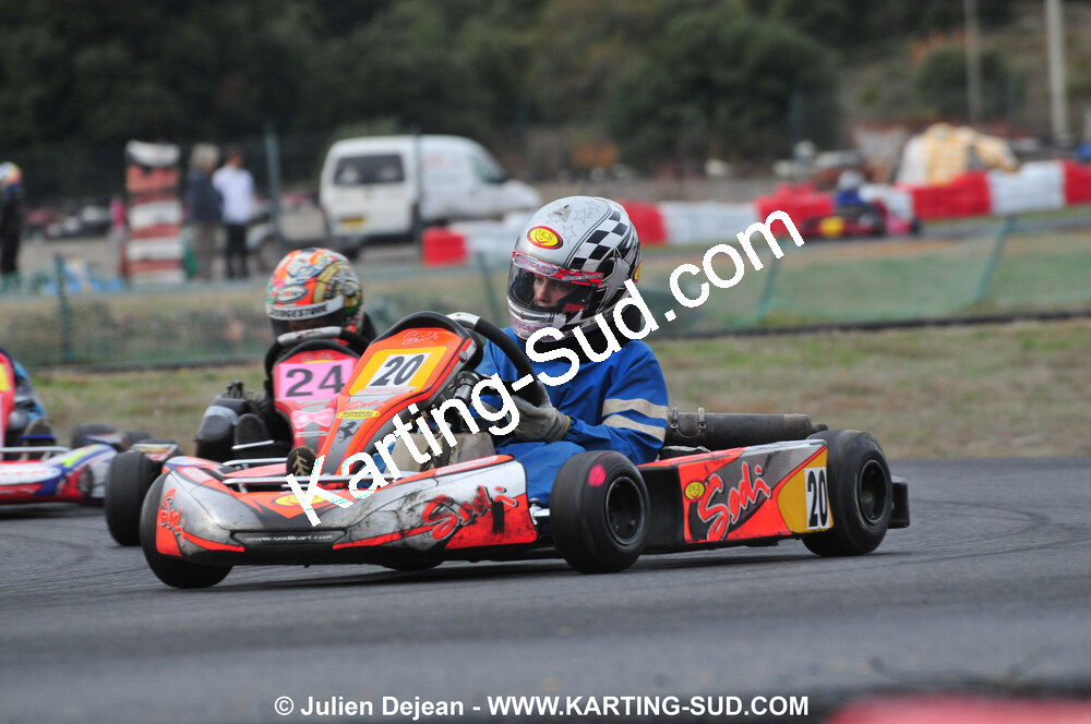 08/11/2009 : 5ème manche du Championnat du Sud 2009 à Ganges (photos Julien Dejean) 2009 — karting