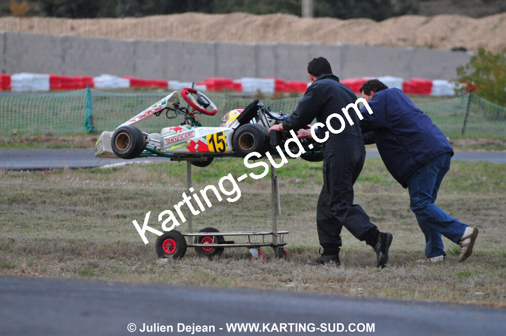 08/11/2009 : 5ème manche du Championnat du Sud 2009 à Ganges (photos Julien Dejean) 2009 — karting