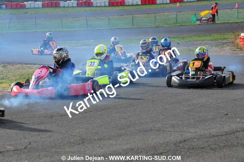 08/11/2009 : 5ème manche du Championnat du Sud 2009 à Ganges (photos Julien Dejean) 2009 — karting