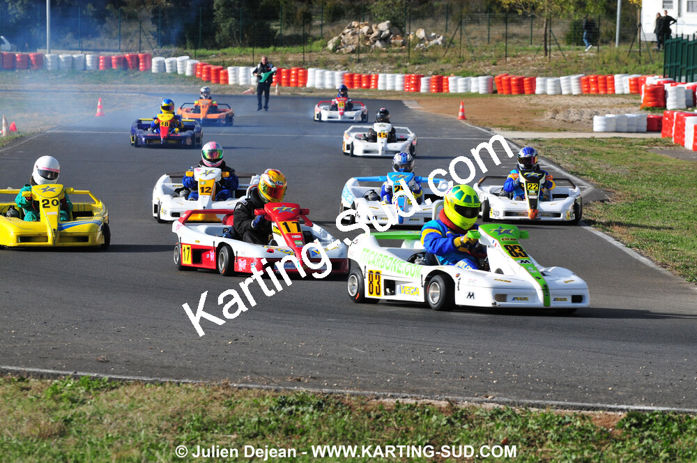 08/11/2009 : 5ème manche du Championnat du Sud 2009 à Ganges (photos Julien Dejean) 2009 — karting