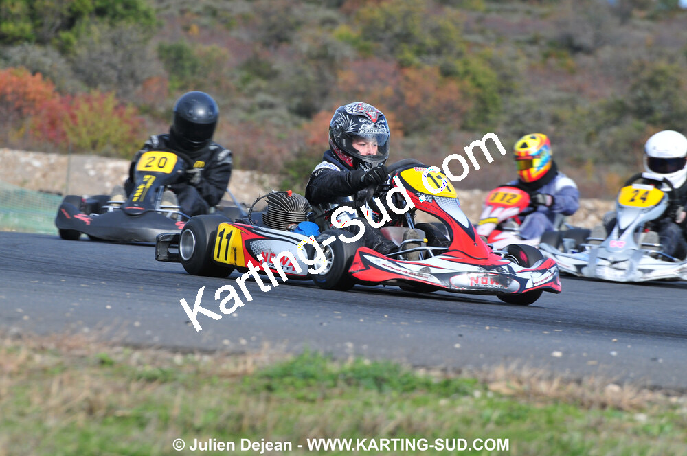 08/11/2009 : 5ème manche du Championnat du Sud 2009 à Ganges (photos Julien Dejean) 2009 — karting