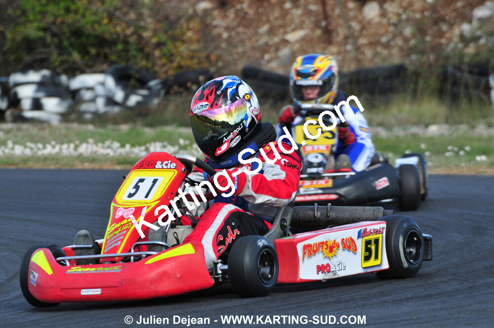 08/11/2009 : 5ème manche du Championnat du Sud 2009 à Ganges (photos Julien Dejean) 2009 — karting