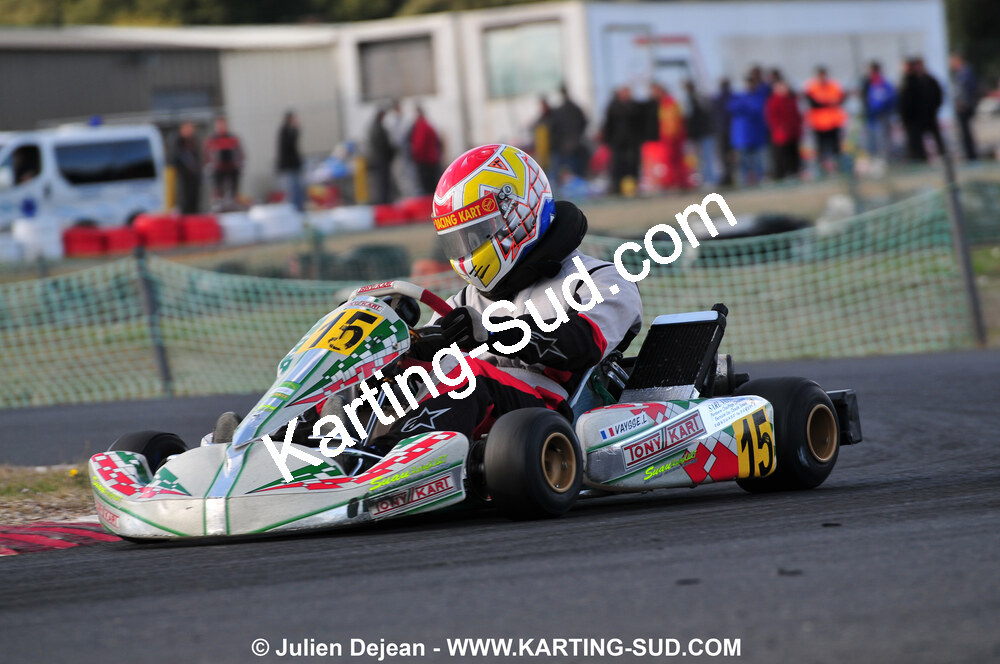 08/11/2009 : 5ème manche du Championnat du Sud 2009 à Ganges (photos Julien Dejean) 2009 — karting