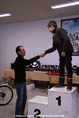 Nicolas ZERVOS — 09/01/2010 : Remise des prix du Championnat du Sud 2009 (photos Stéphane Agnus) 2010 — karting