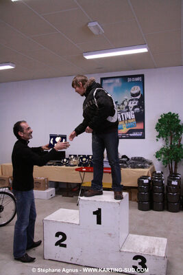 Nicolas ZERVOS — 09/01/2010 : Remise des prix du Championnat du Sud 2009 (photos Stéphane Agnus) 2010 — karting