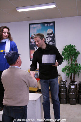 Jacques COUTAUSSE — 09/01/2010 : Remise des prix du Championnat du Sud 2009 (photos Stéphane Agnus) 2010 — karting