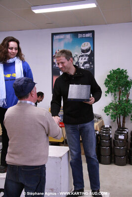 Jacques COUTAUSSE — 09/01/2010 : Remise des prix du Championnat du Sud 2009 (photos Stéphane Agnus) 2010 — karting