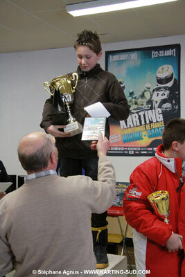 09/01/2010 : Remise des prix du Championnat du Sud 2009 (photos Stéphane Agnus) 2010 — karting